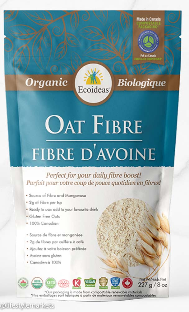 Ecoideas Oat Fibre (227g) - Lifestyle Markets